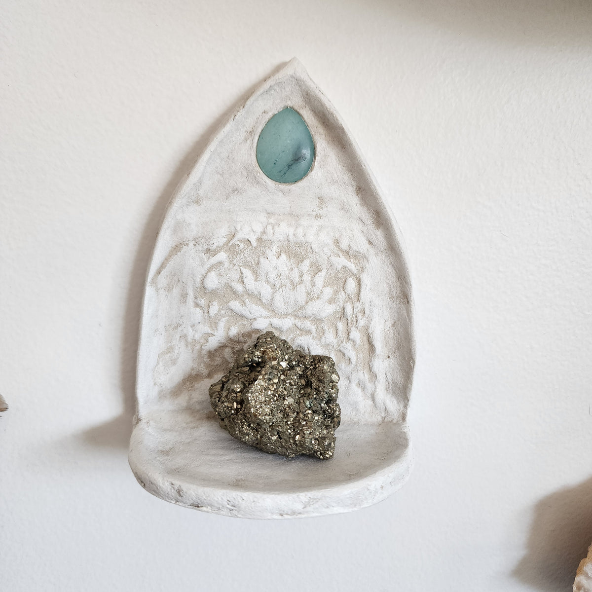 Lotus- Paper Clay Shrine