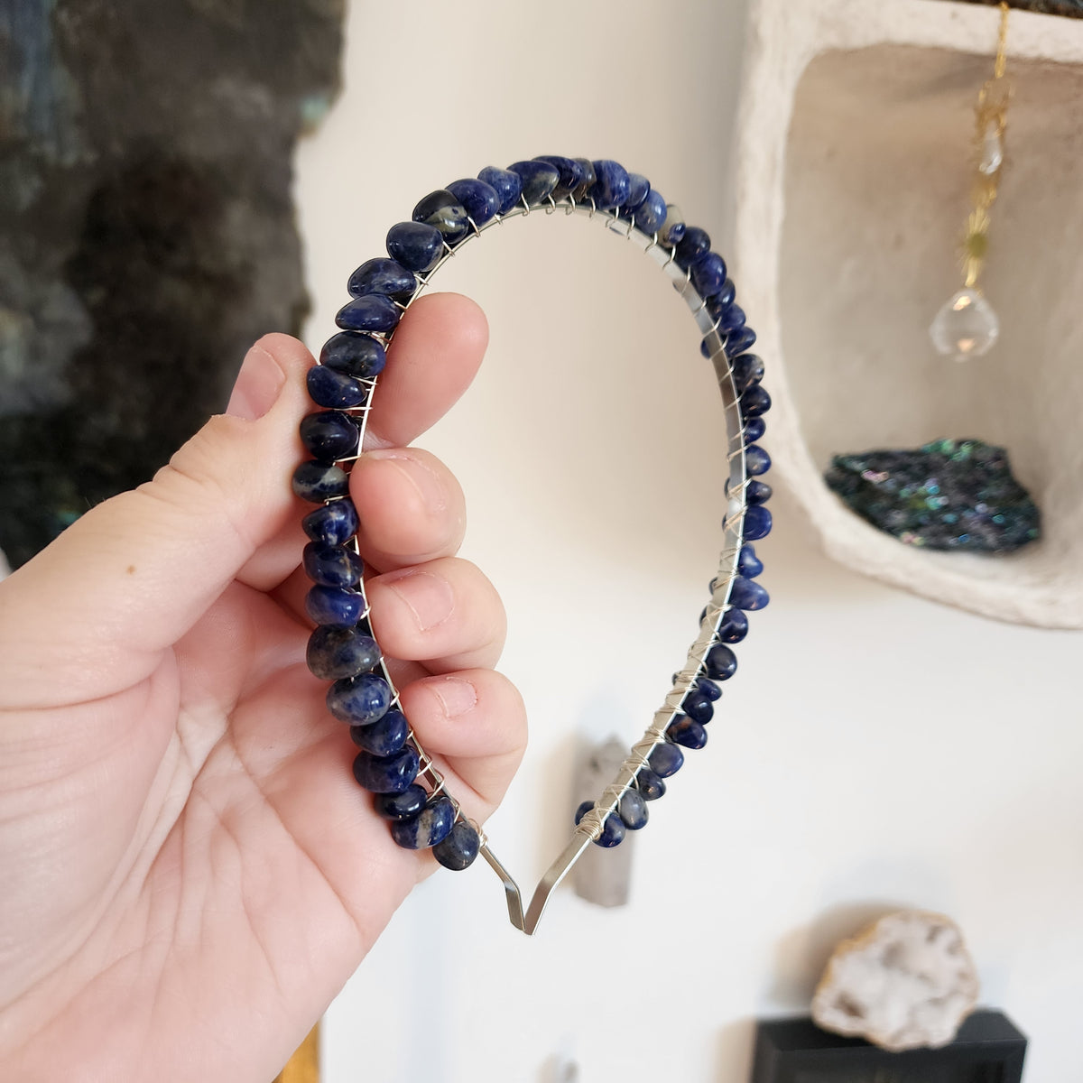 Sodalite Headband