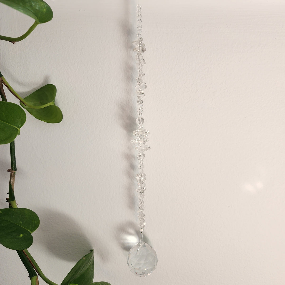 Clear Quartz Suncatcher