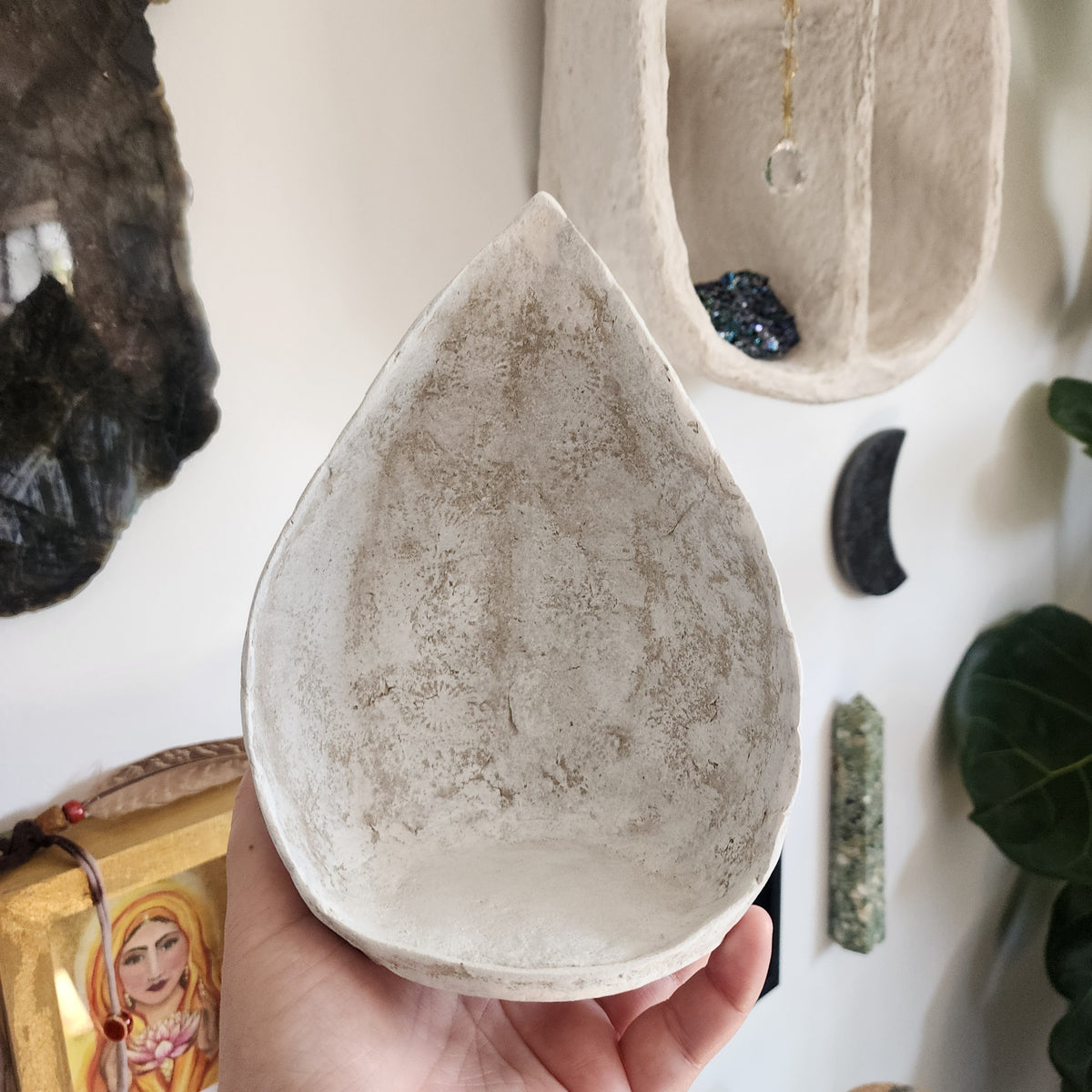 Tulip- Paper Clay Shrine