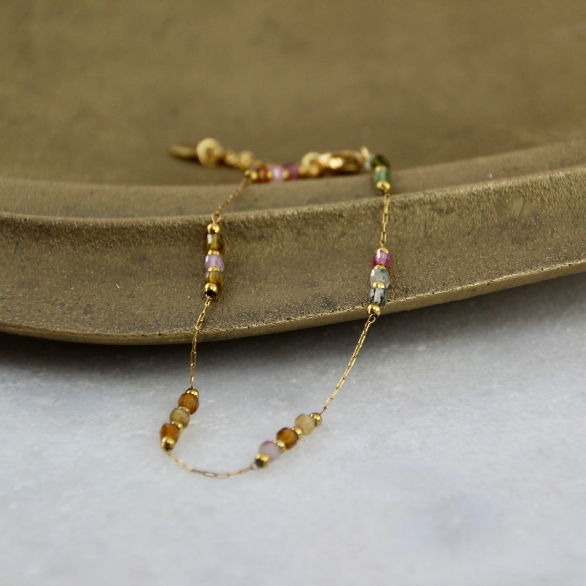Wanderlust Tourmaline Chain Bracelet
