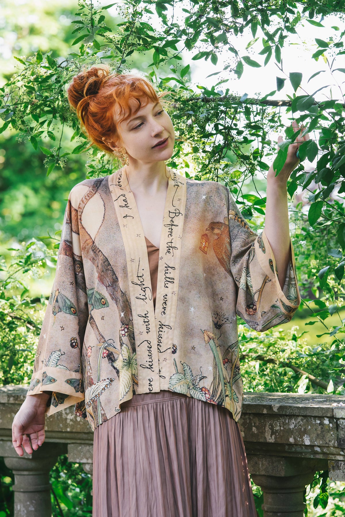 Lovelight Pixie Cropped Kimono