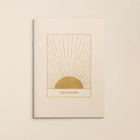 Stay Golden Blank Journal