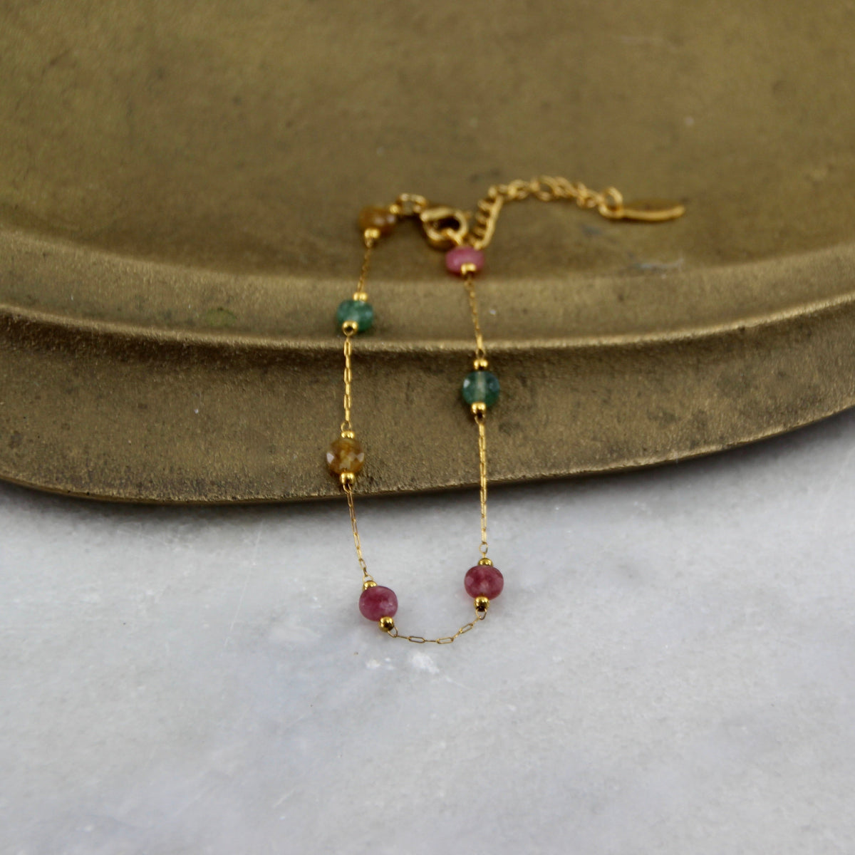 Wanderlust Tourmaline Chain Bracelet