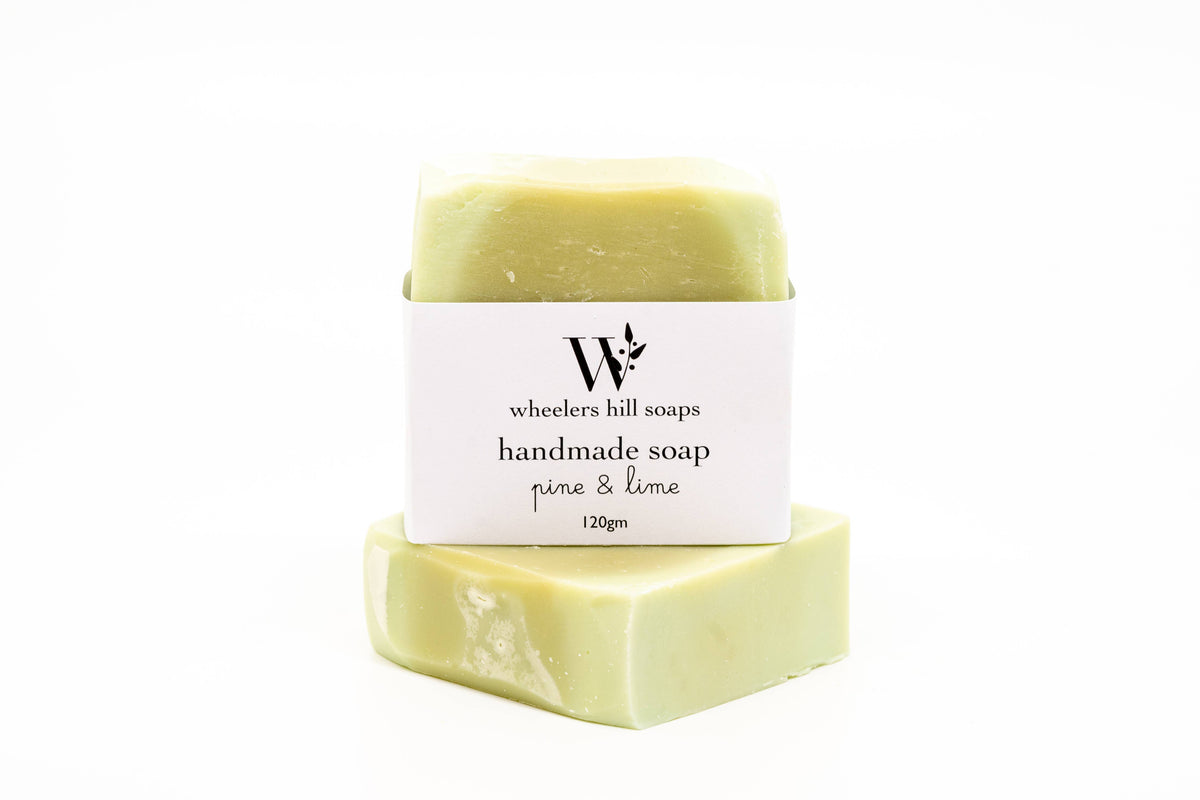 Natural Handmade Soap Bars: Rose geranium & cedarwood