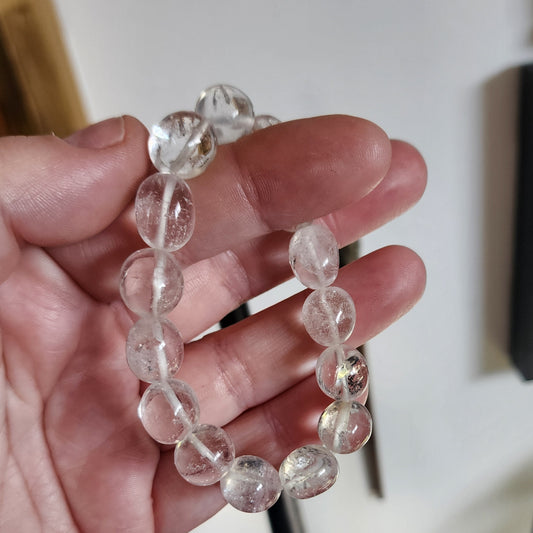 Clear Quartz Nugget Bracelet