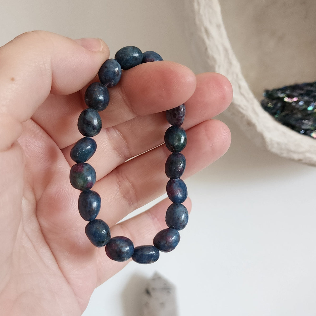 Ruby Kyanite Bracelet Large