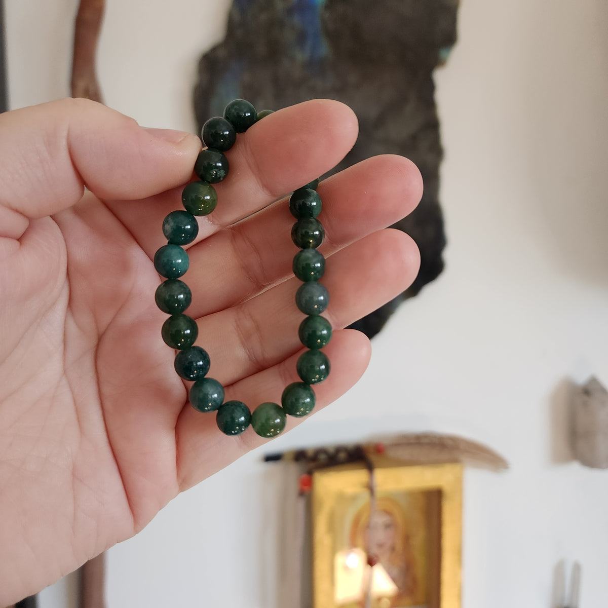 Moss Agate Bracelet