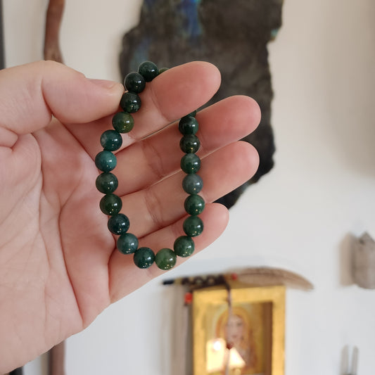 Moss Agate Bracelet