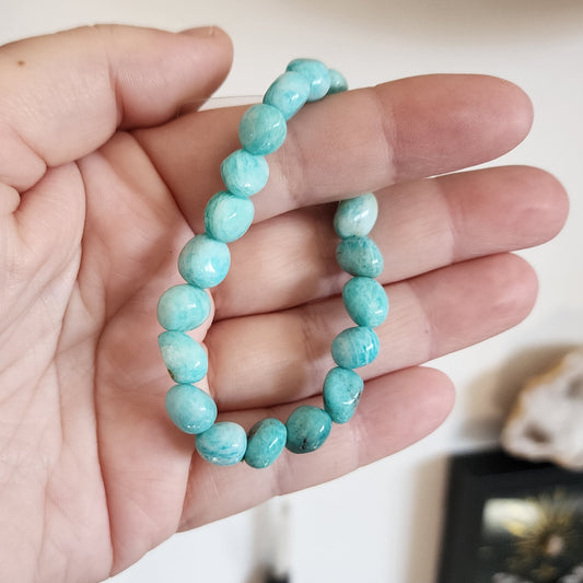 Amazonite Nugget Bracelet