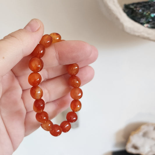 Carnelian Nugget Bracelet