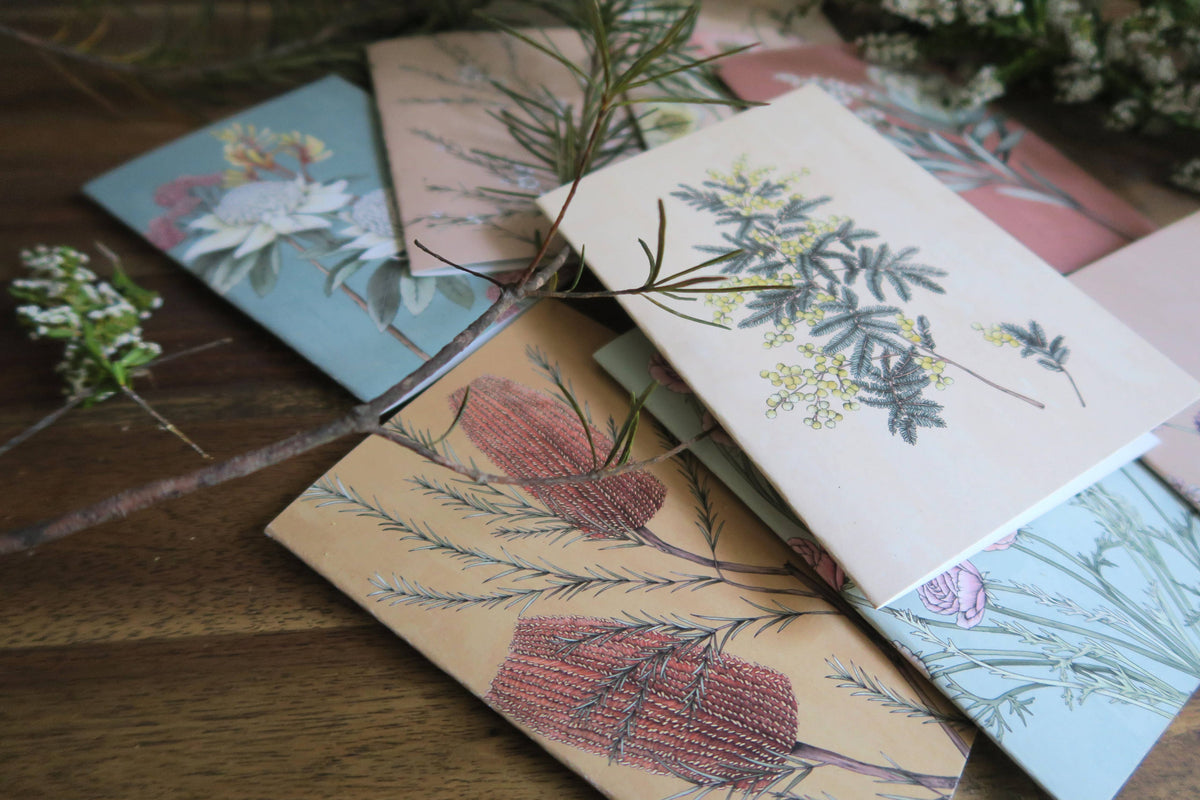 Banksia Portrait Card