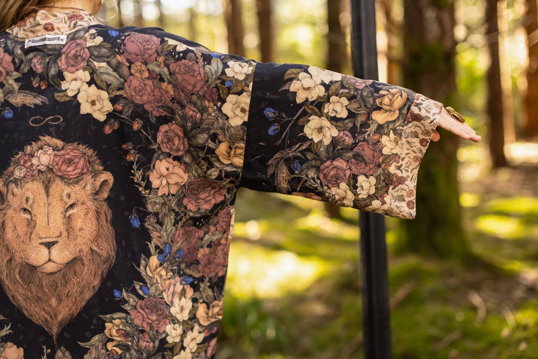 Lionheart Matinée Duster Kimono