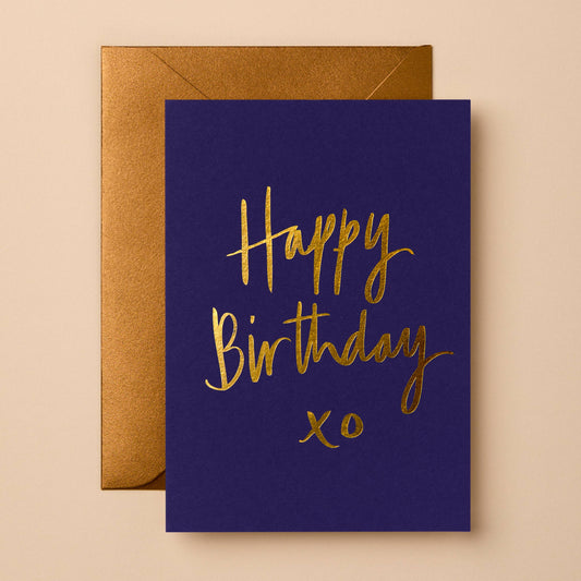 Minimal Birthday Card | Modern Sustainable Style