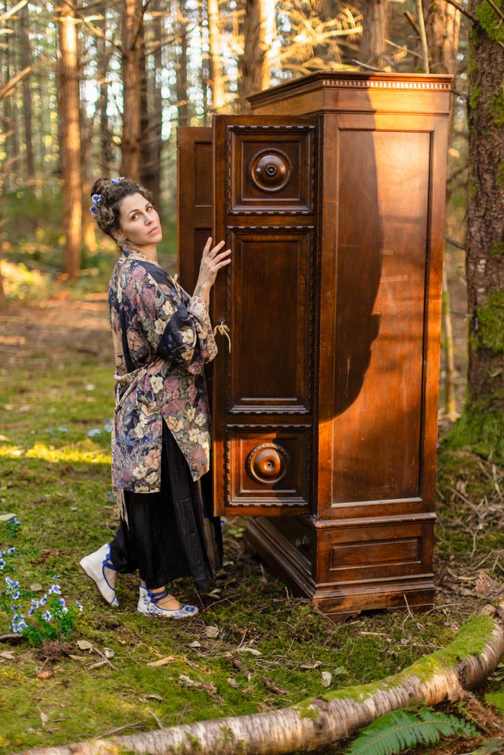 Lionheart Matinée Duster Kimono