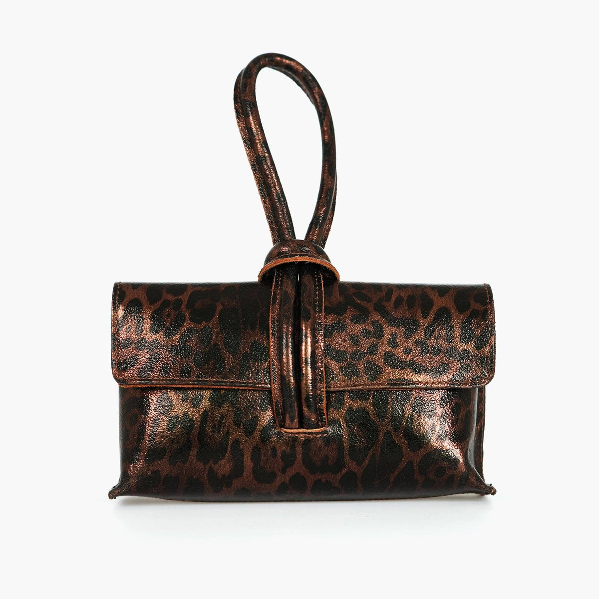 Trixie Leather Clutch Bag