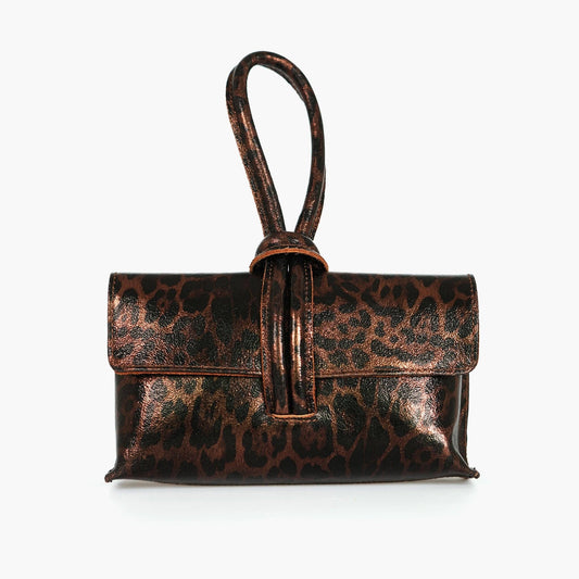 Trixie Leather Clutch Bag