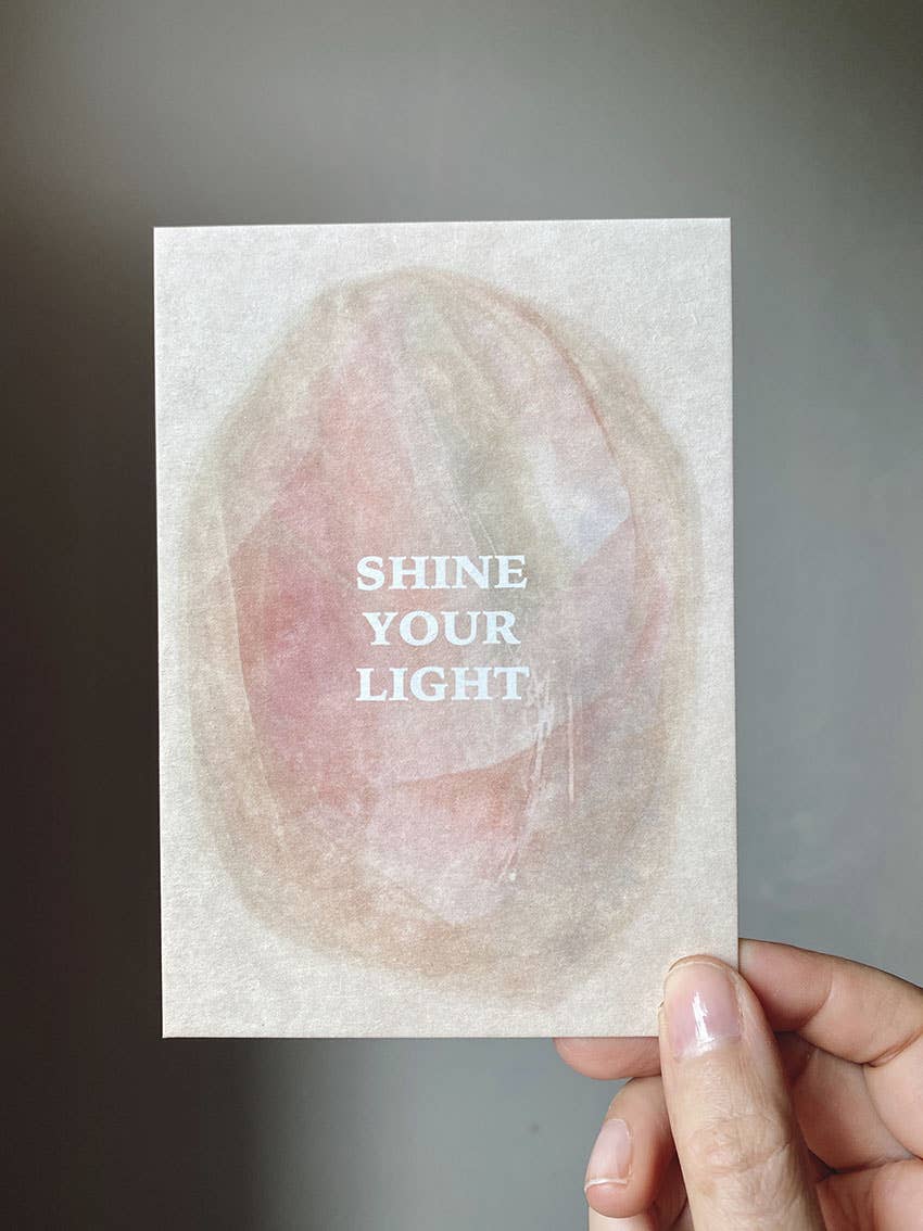 Shine Your Light Postcard