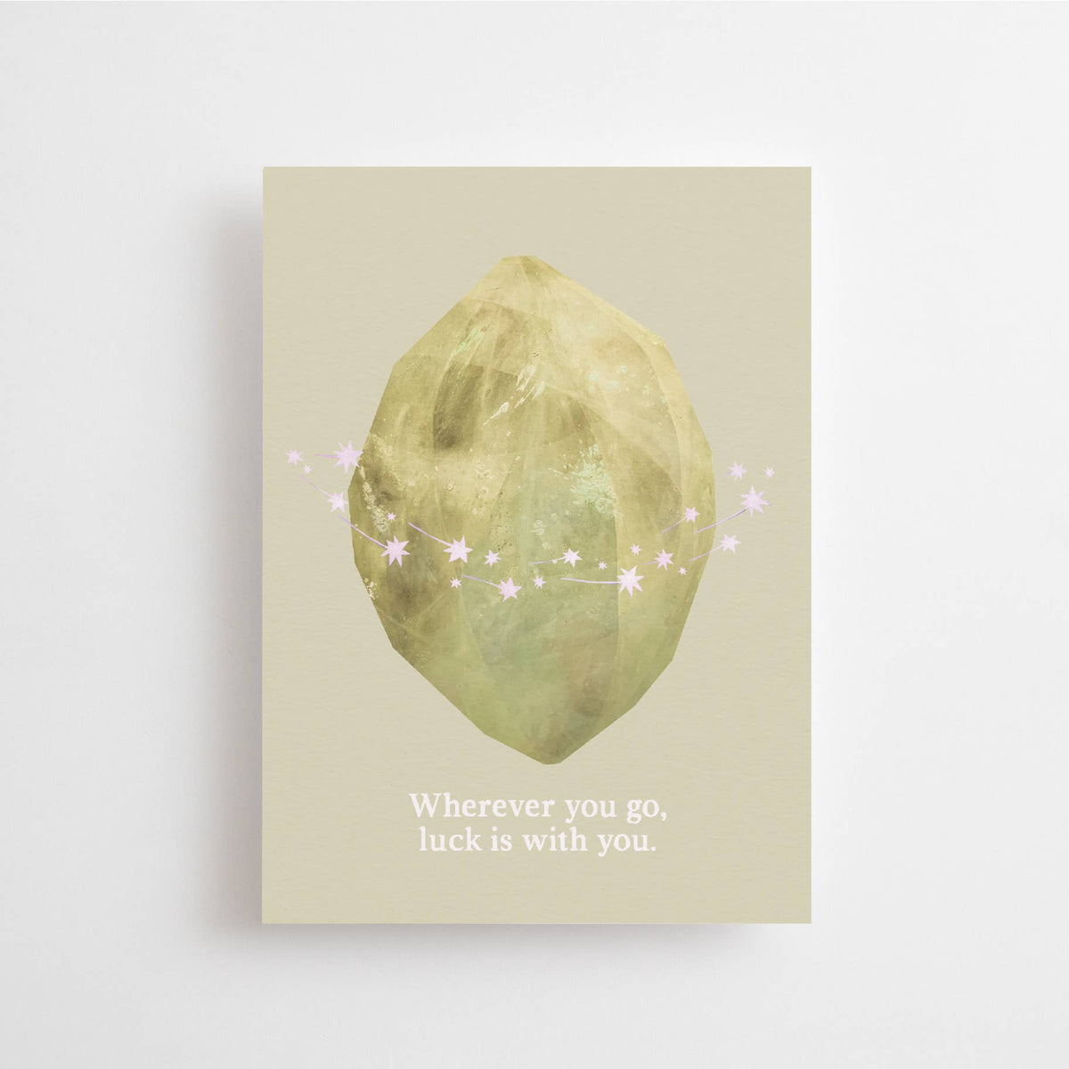 Wherever you go, Luck is with You Postcard