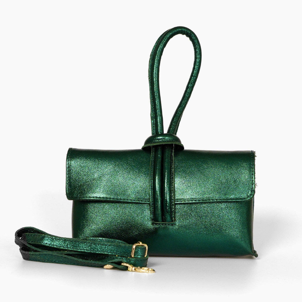 Trixie Leather Clutch Bag