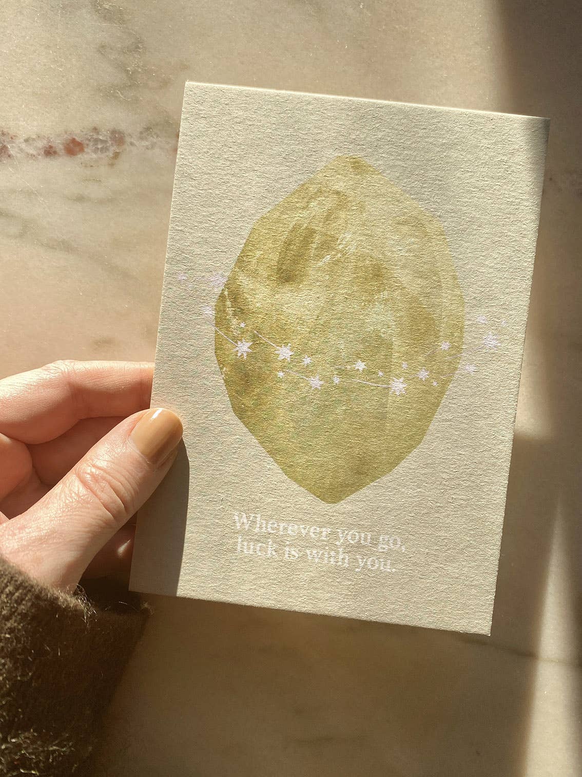 Wherever you go, Luck is with You Postcard