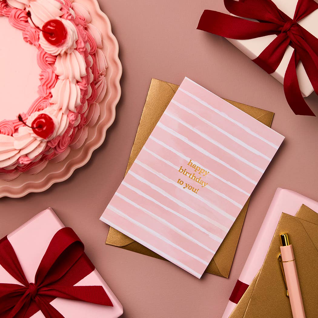 Foil Birthday Card | Premium Australian Stationery