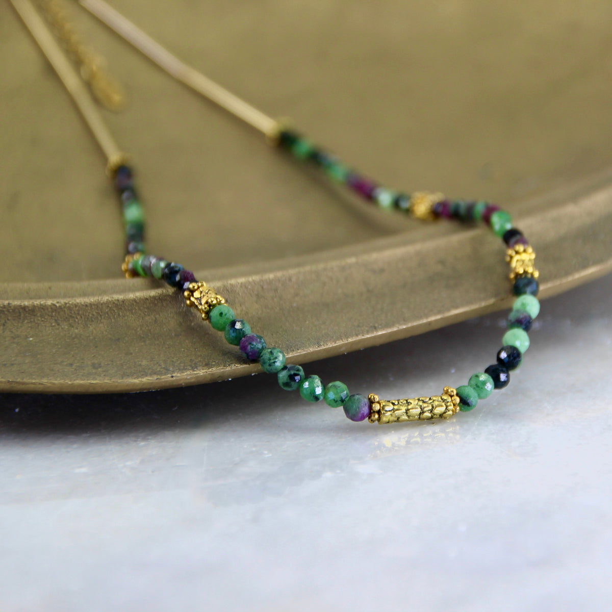 Lady of the Stars Gemstone Necklace