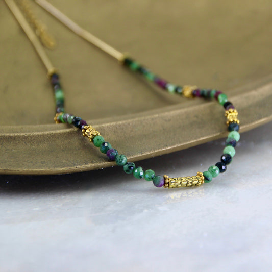 Lady of the Stars Gemstone Necklace