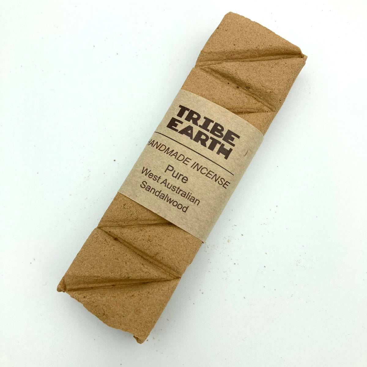 Tribe Earth handmade incense package on a white background