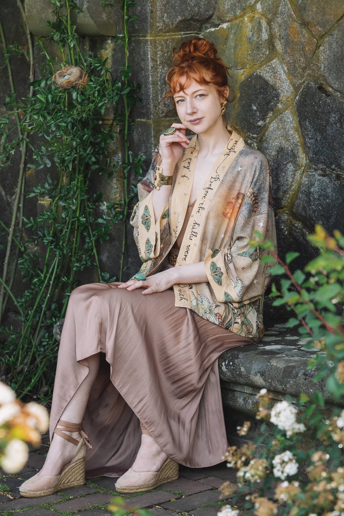 Lovelight Pixie Cropped Kimono