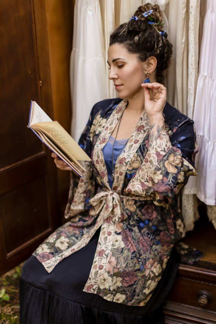 Lionheart Matinée Duster Kimono