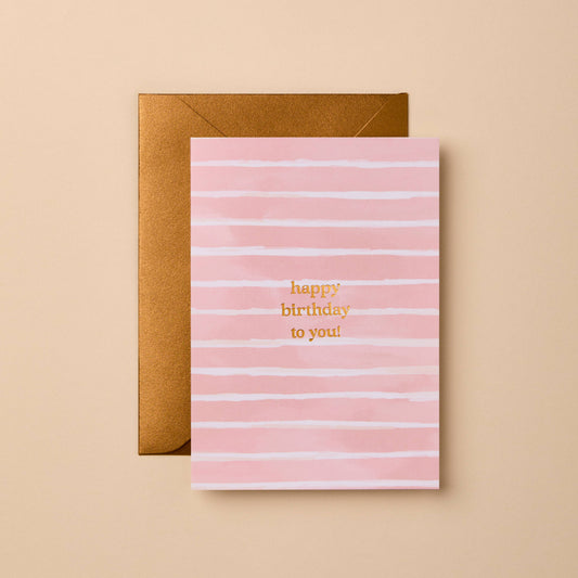 Foil Birthday Card | Premium Australian Stationery