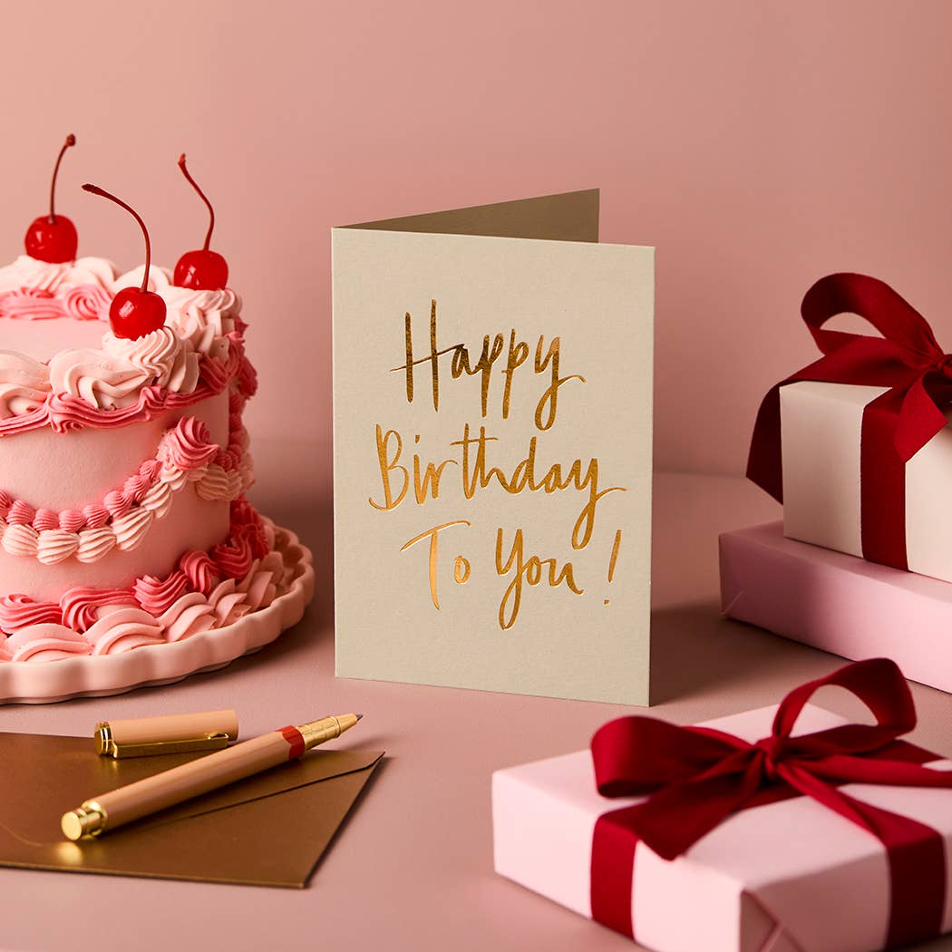 Boutique Birthday Card | Signature Collection