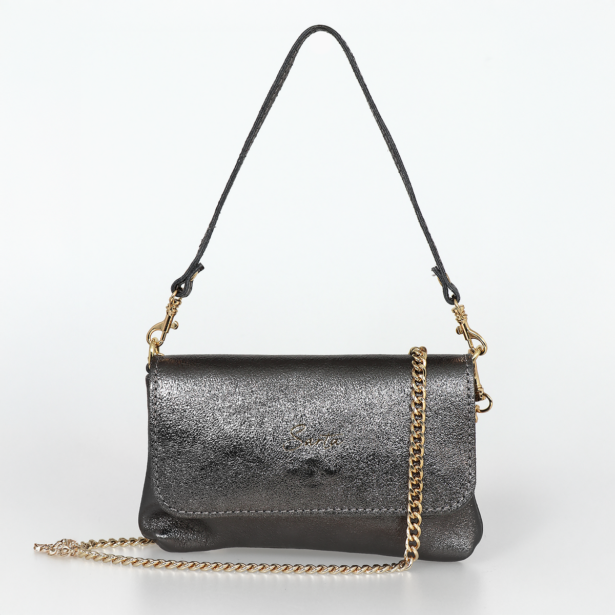 Olga Leather Mini Crossbody Bag
