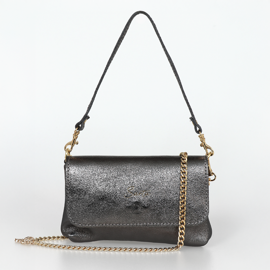Olga Leather Mini Crossbody Bag