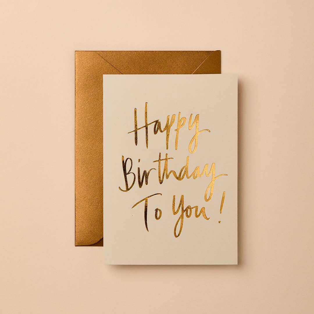 Boutique Birthday Card | Signature Collection