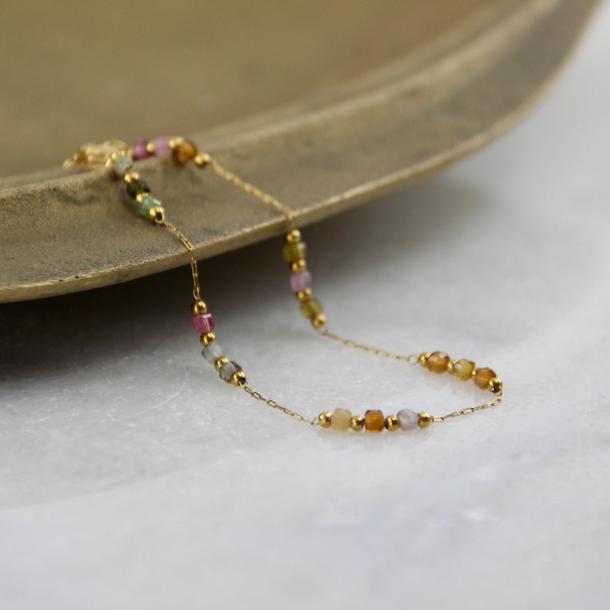 Wanderlust Tourmaline Chain Bracelet