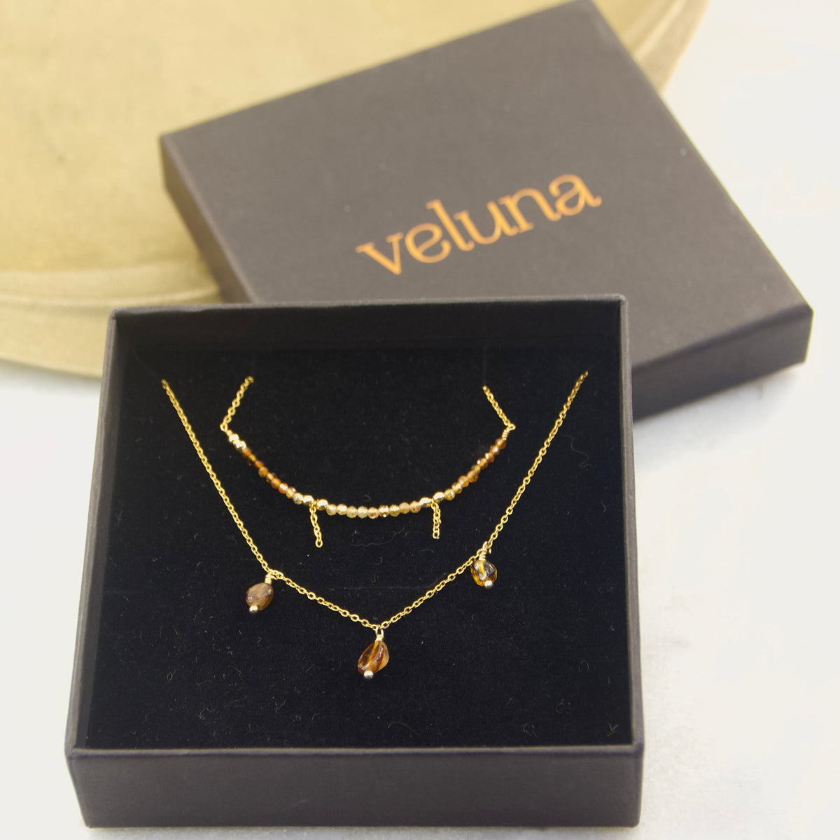 Divine Balance Tourmaline Chain Necklace