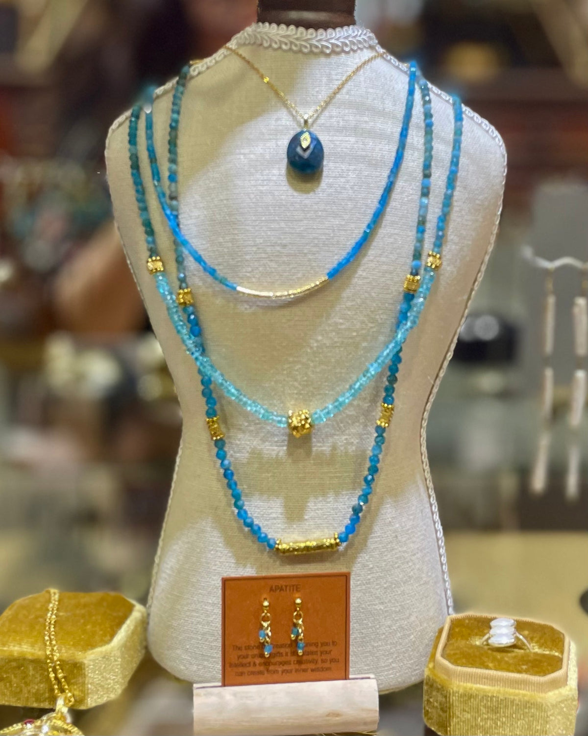 Wanderlust Fine Stone Necklace