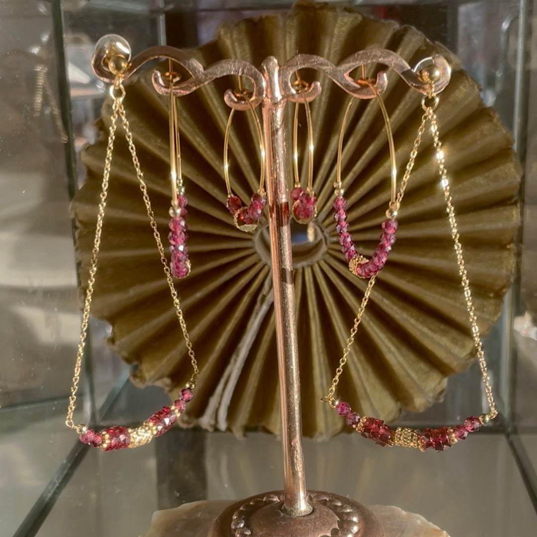 Jupiter’s Muse Statement Chain Earring
