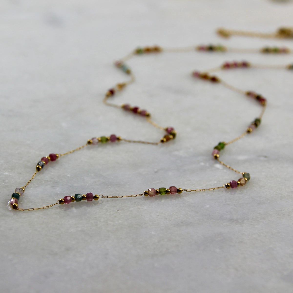 Wanderlust Tourmaline Chain Necklace