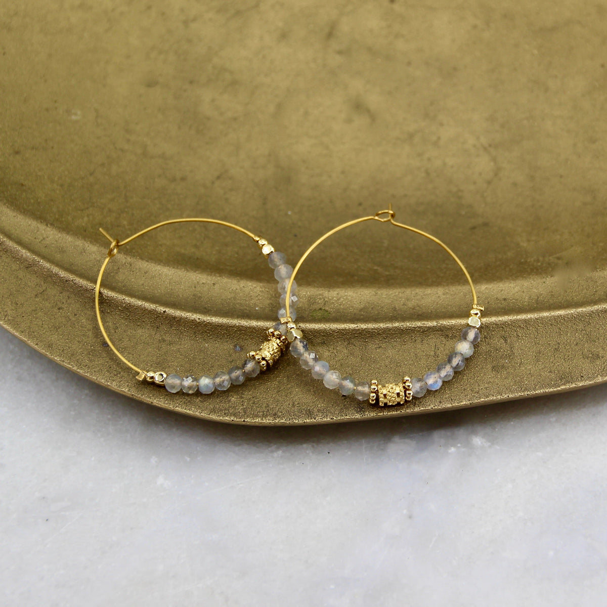 Jupiter’s Muse Large Hoop Earring