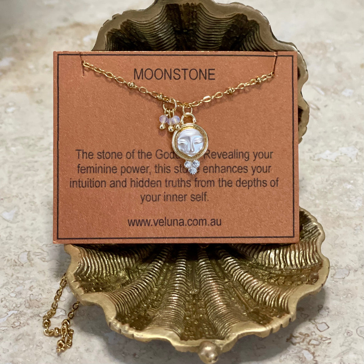 Pocket Full of Stardust Face Pendant