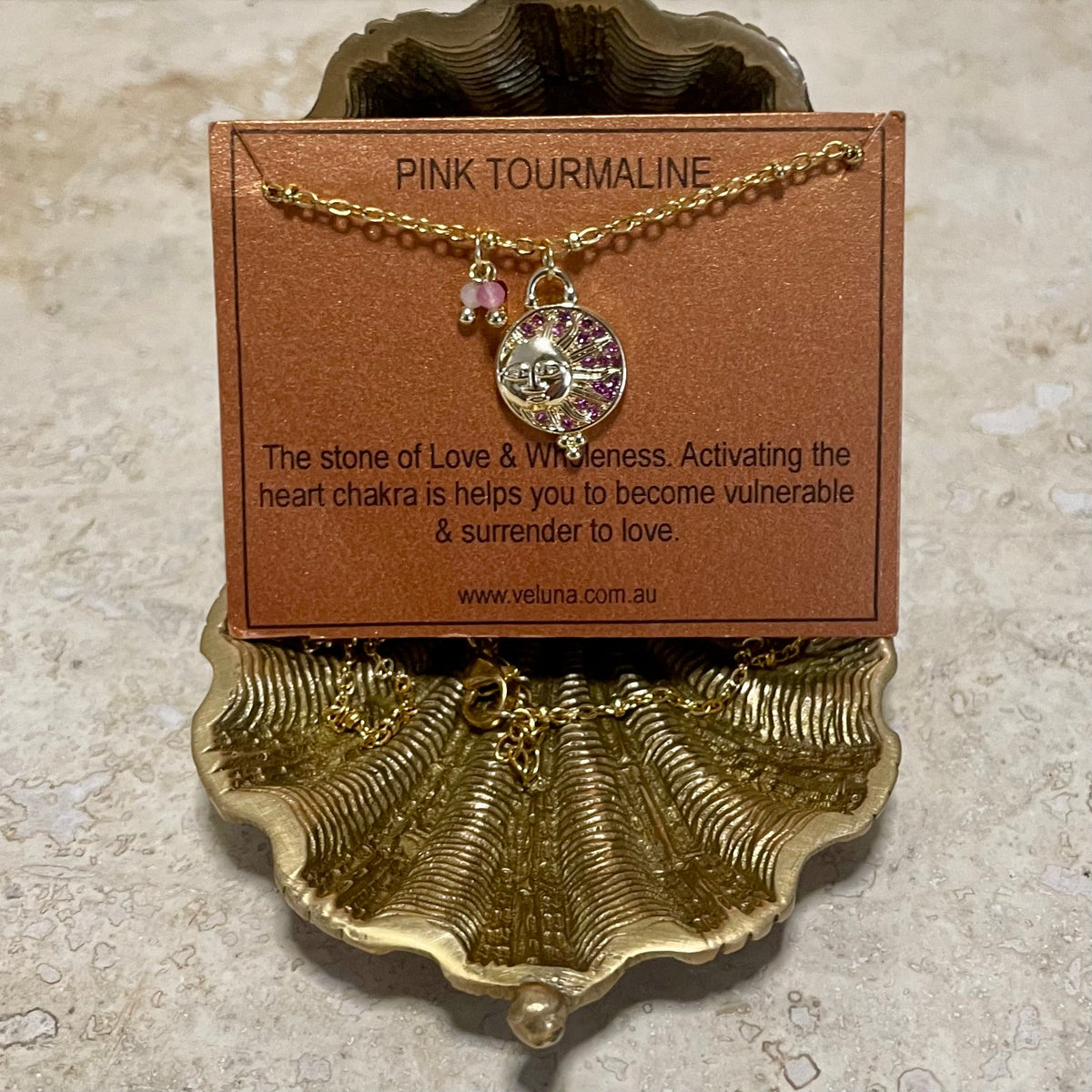 Pocket Full of Stardust Sun Pendant