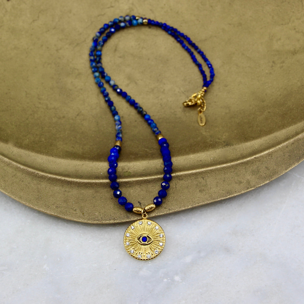Star‑Gaze Eye Amulet Necklace
