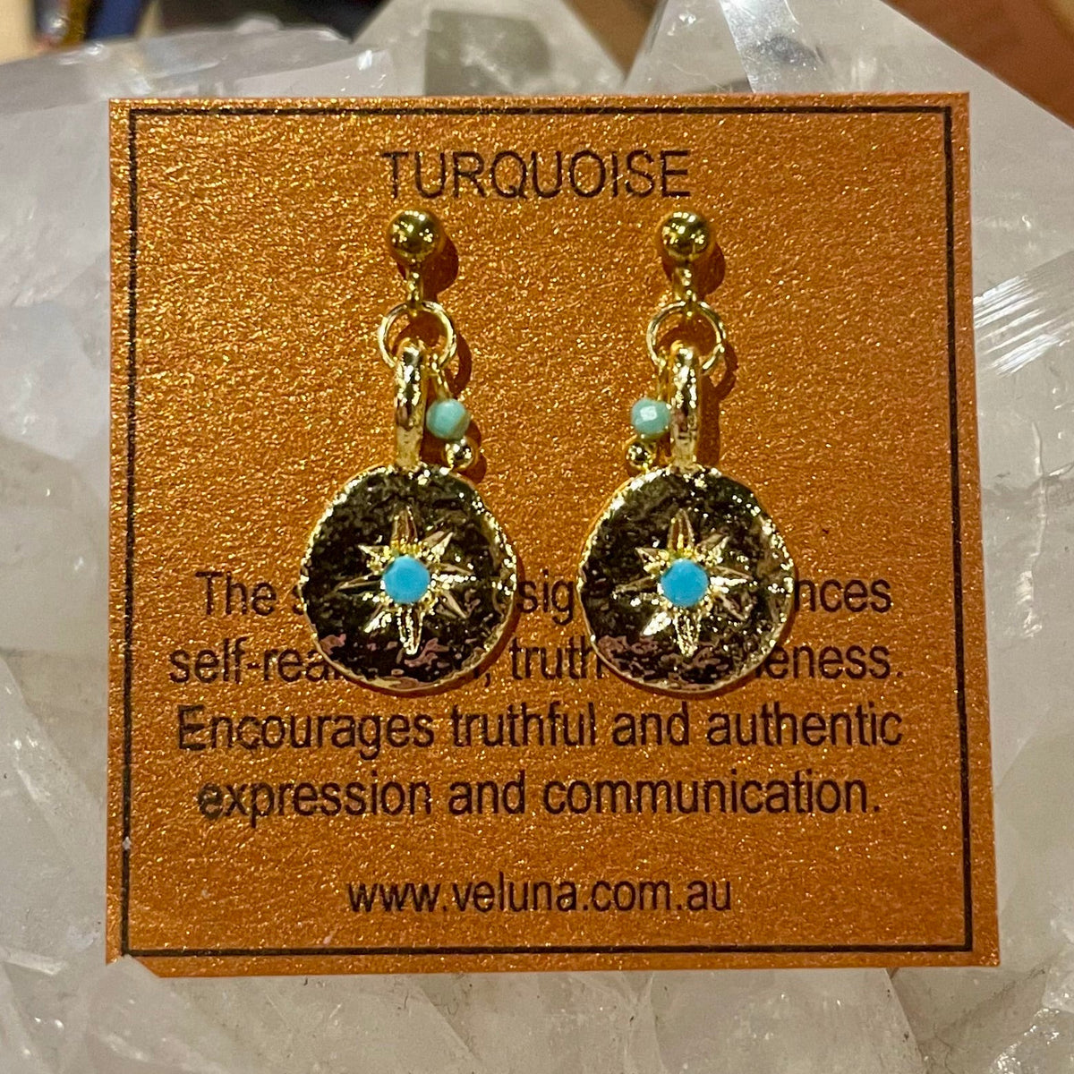 The Inner Compass Birthstone Earring