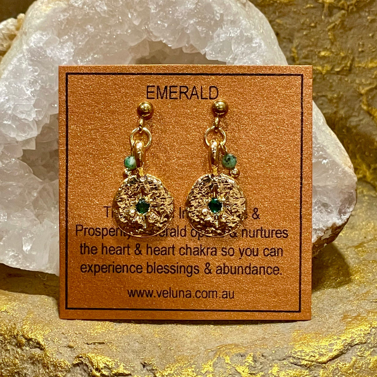 The Inner Compass Birthstone Earring