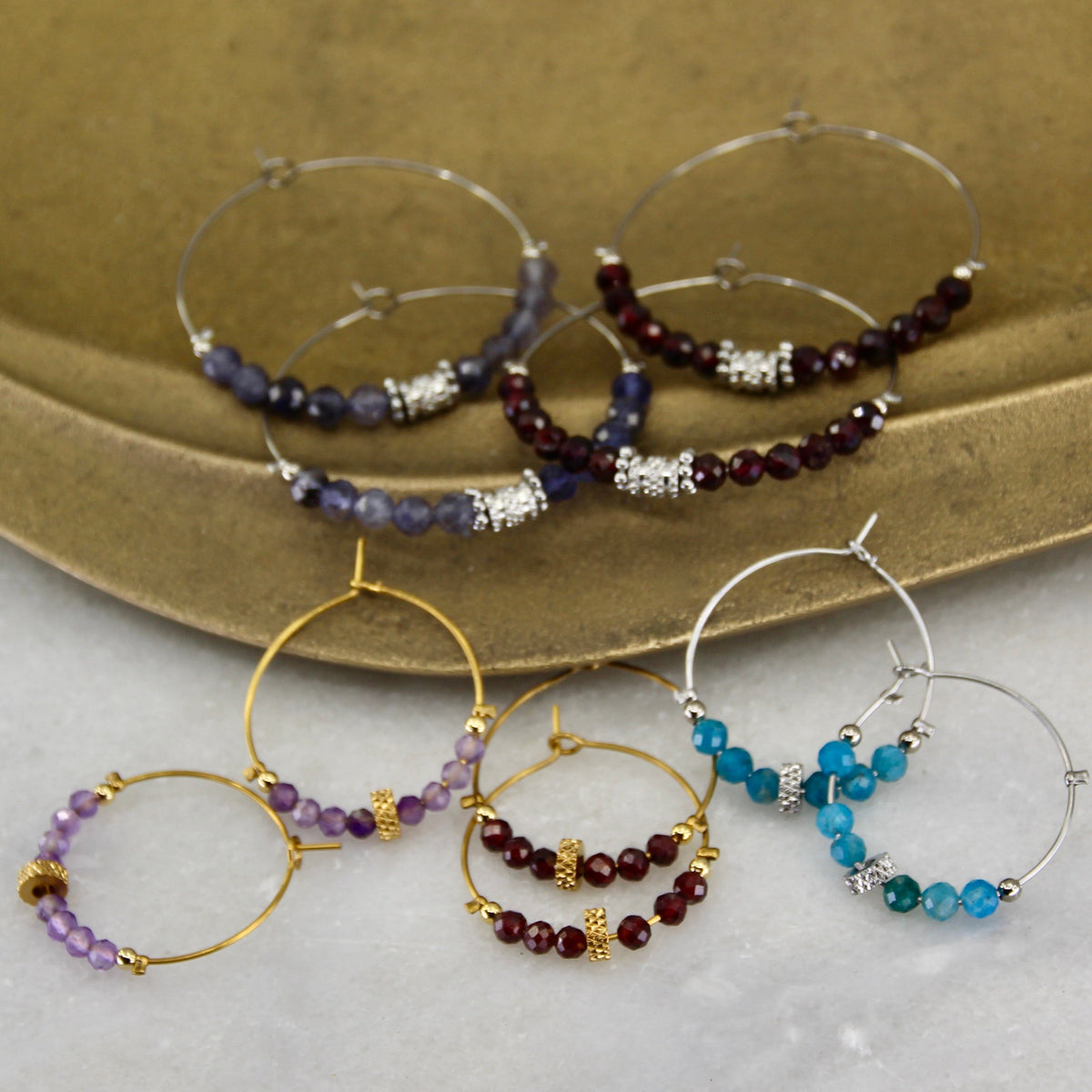 Jupiter’s Muse Large Hoop Earring