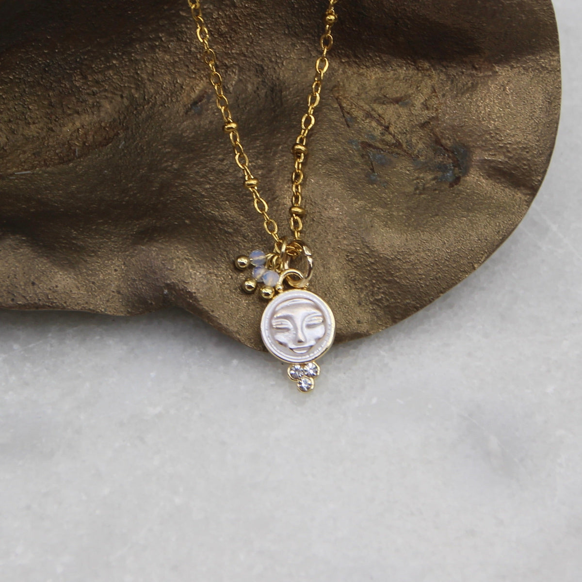 Pocket Full of Stardust Face Pendant