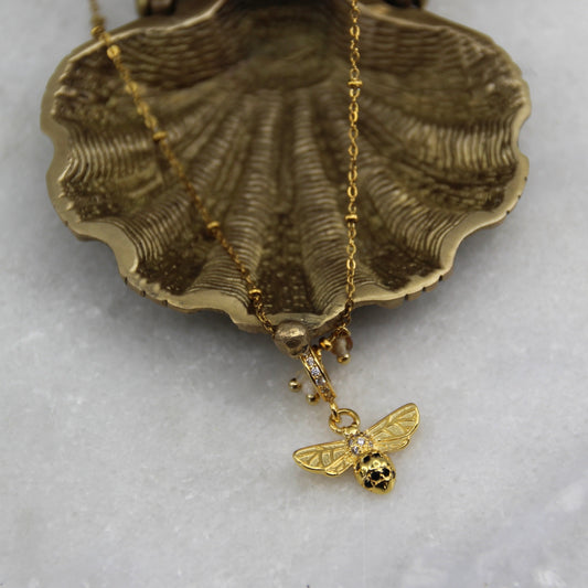 Mystic Melody Bee Pendant